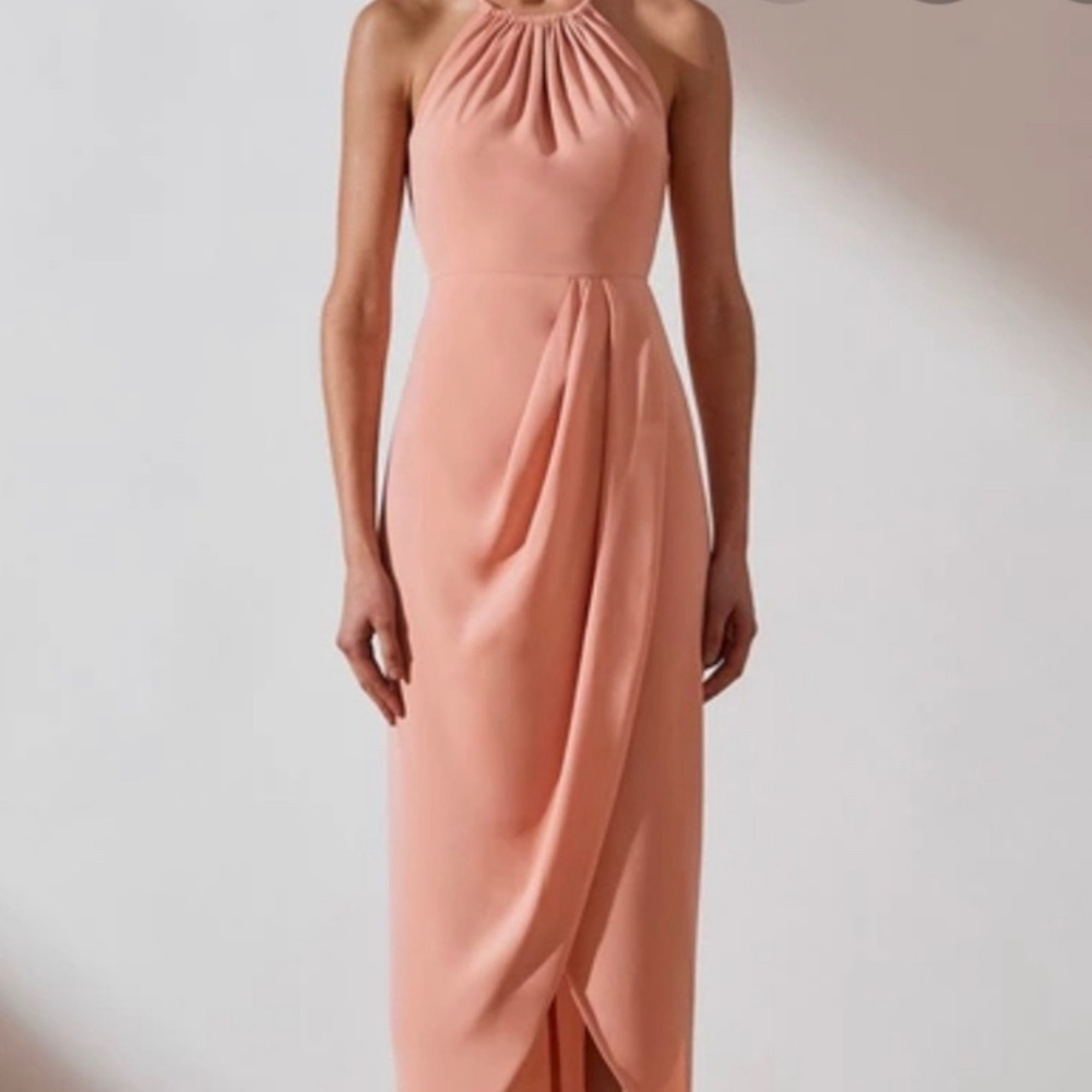 Shona joy halter dress
